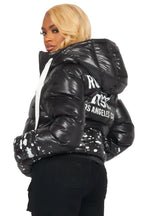 Art Dist. 2.0 Black Puffer Jacket