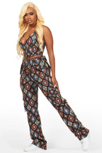 Andraila Black Tapestry Vest