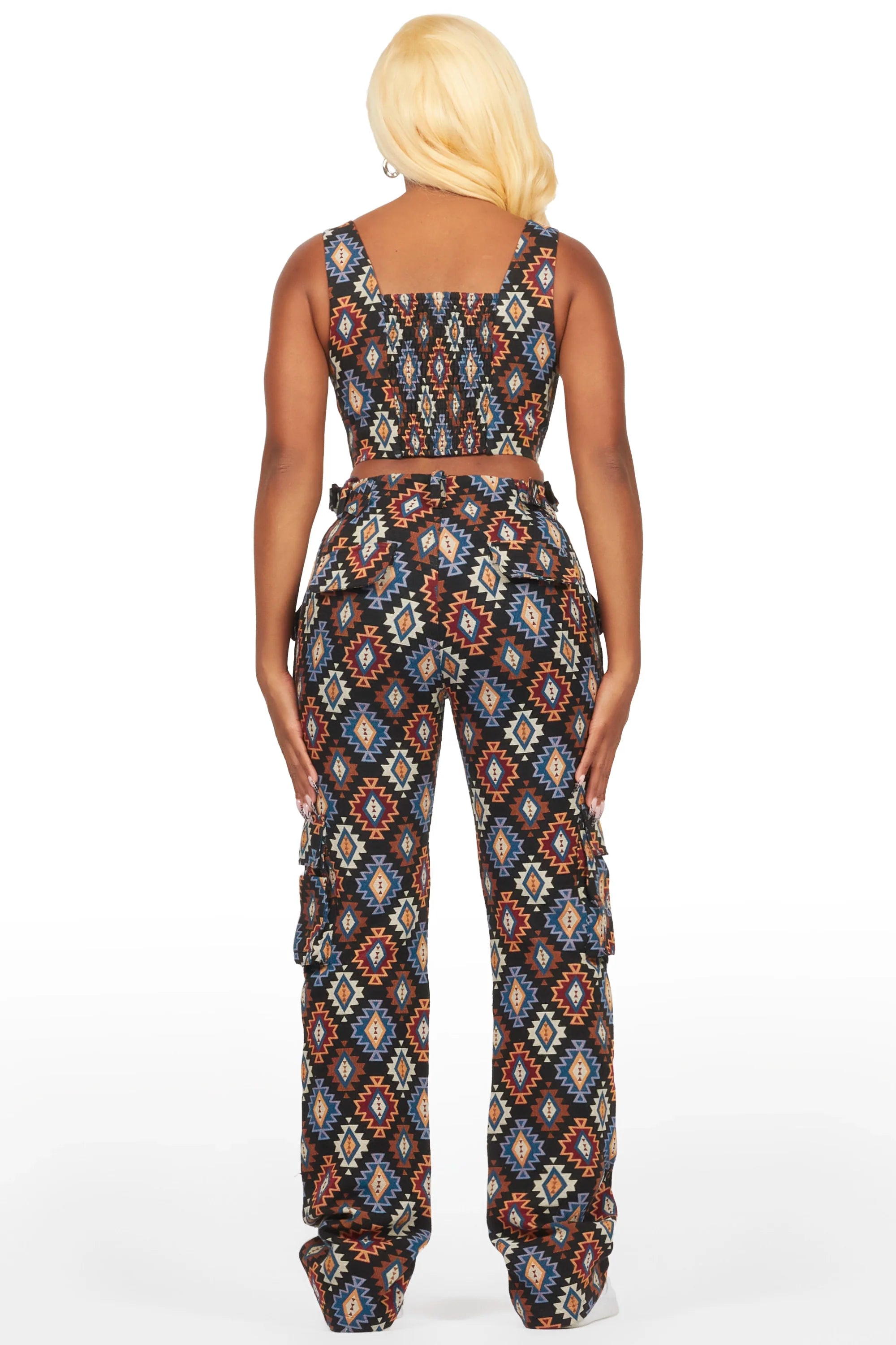 Andraila Black Tapestry Vest