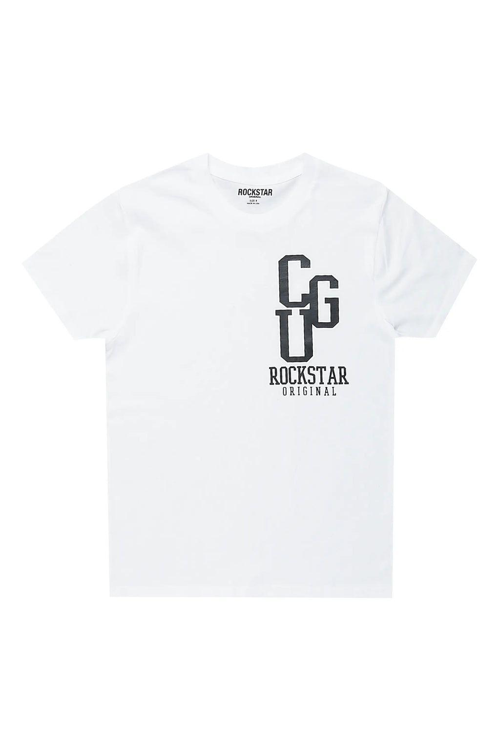 Boys Hanan White Graphic T-Shirt