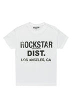 Boys Koen White/Black Graphic T-Shirt