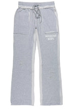 Zinon Heather Grey Relaxed Pant