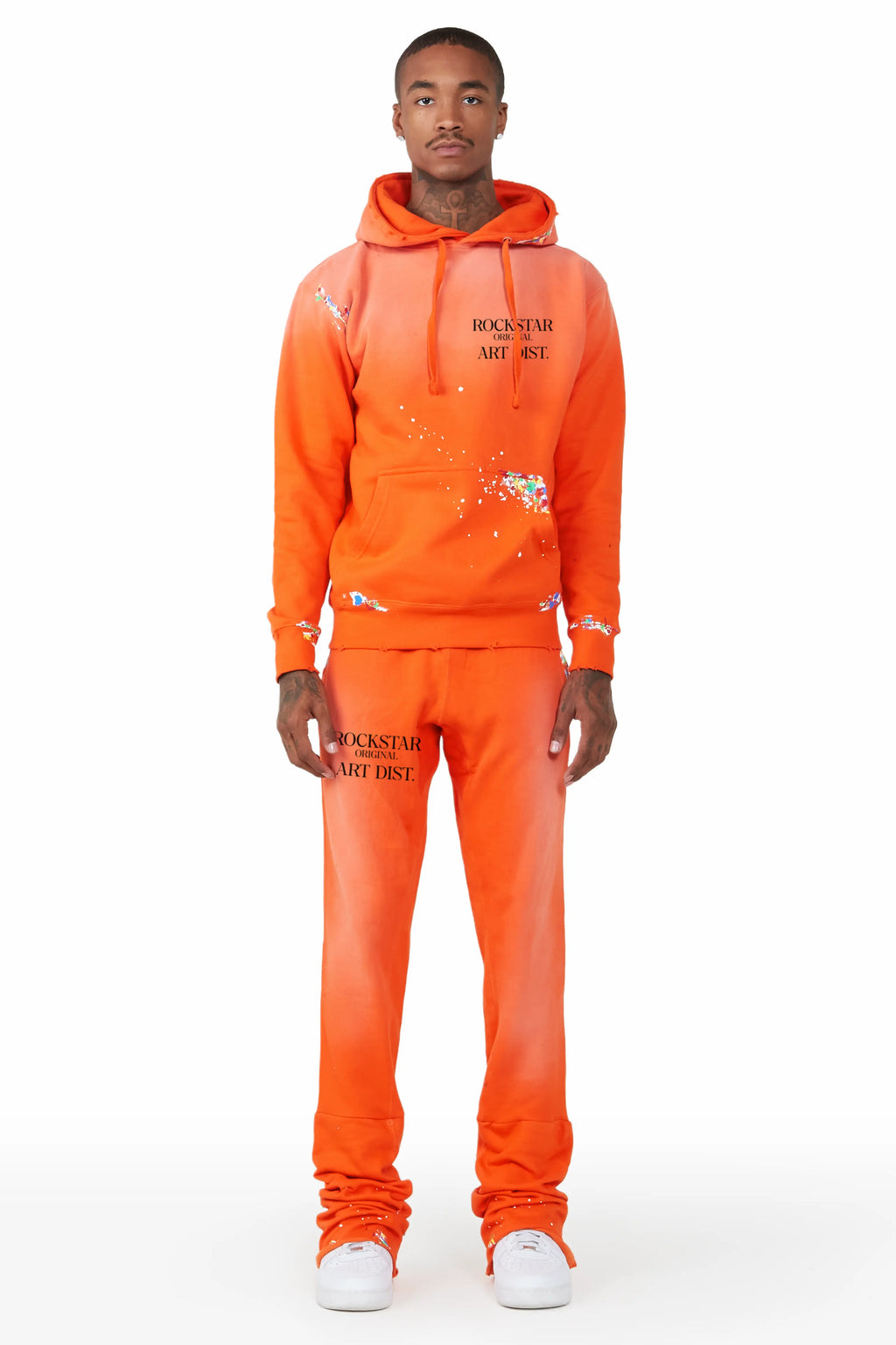 Rockstar Art Dist. Orange Super Stacked Track Set