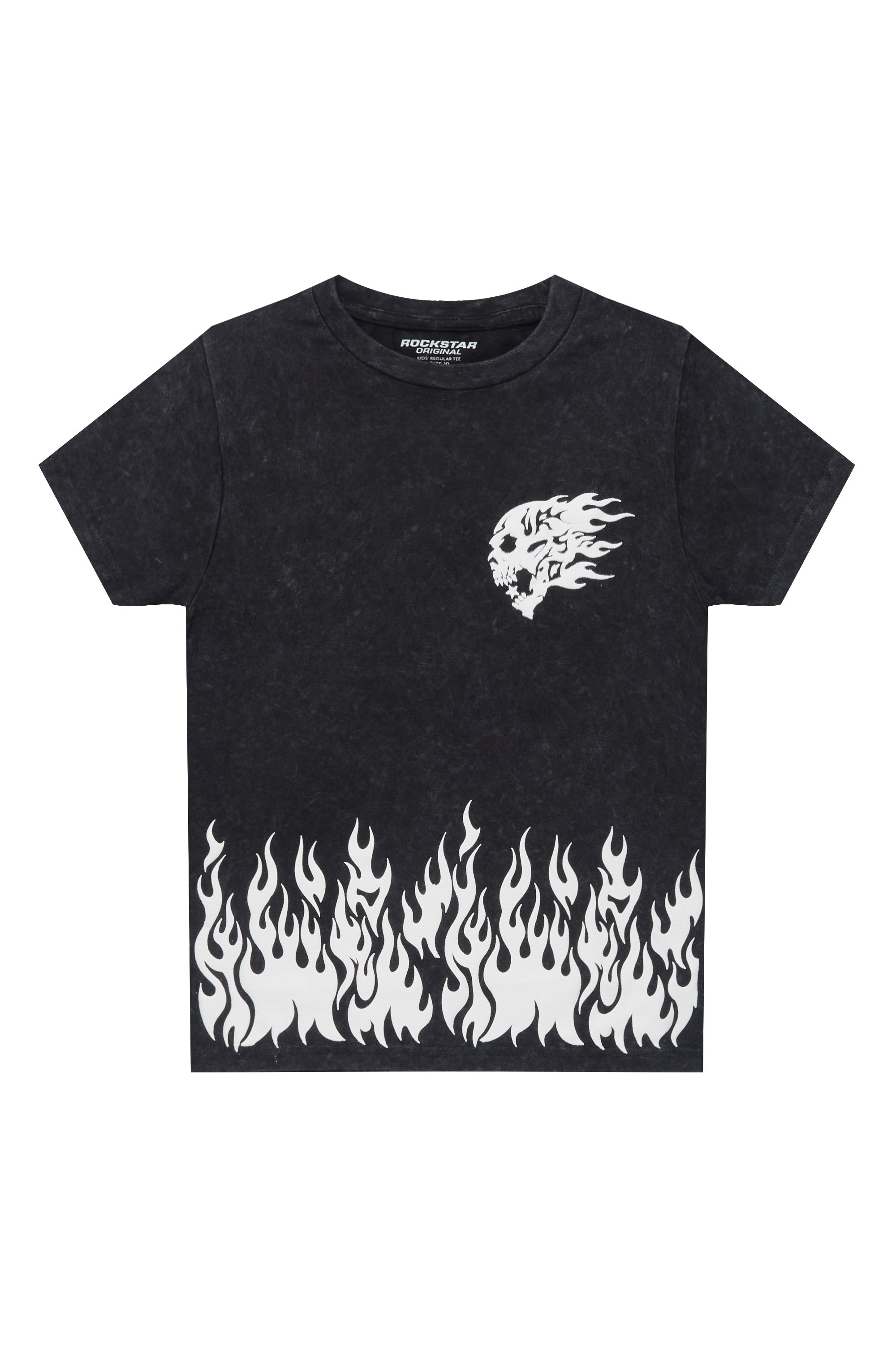 Boys Bubble Vintage Black/White Graphic T-Shirt