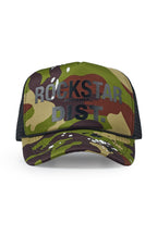 Sharnae Black/Camo Trucker Hat
