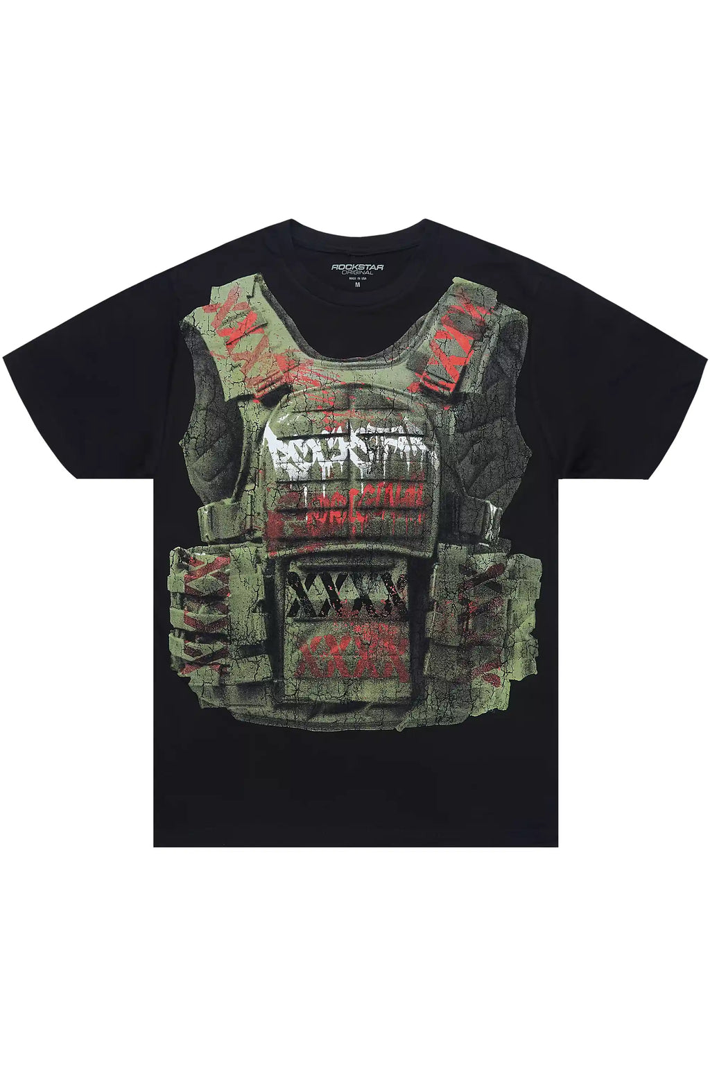 Reilly Black Graphic T-Shirt