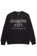 Raze Black/Silver Rhinestone Crewneck Sweatshirt