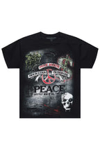 Saeko Black/Multi Oversized Graphic T-Shirt