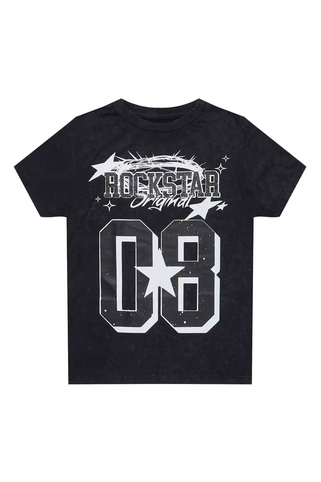 Boys Allstar Vintage Black Graphic T-Shirt