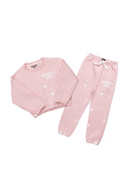 Girls Hadley Blush Crop Top Pant Set