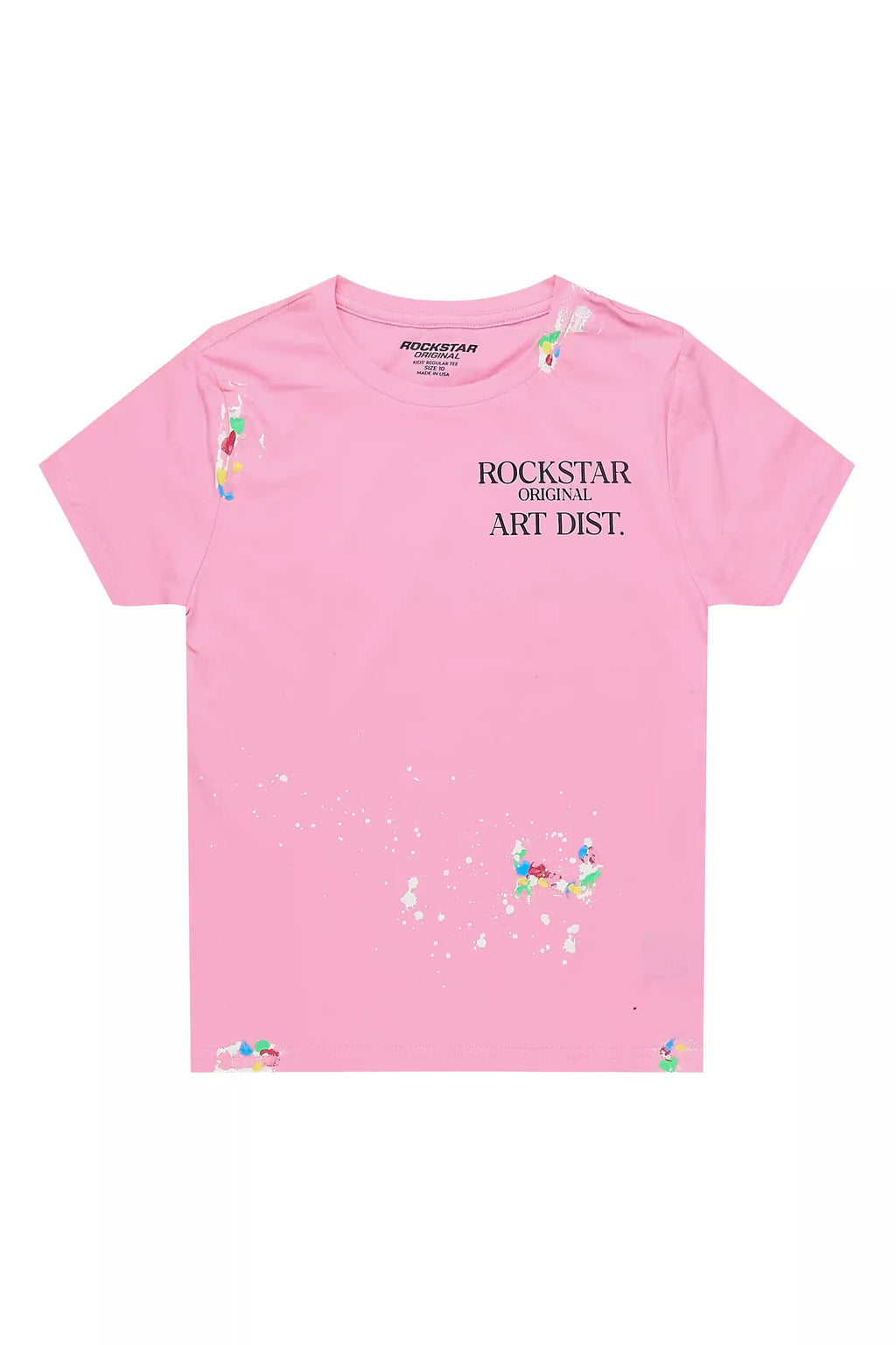 Boys Palmer Light Pink Graphic T-Shirt