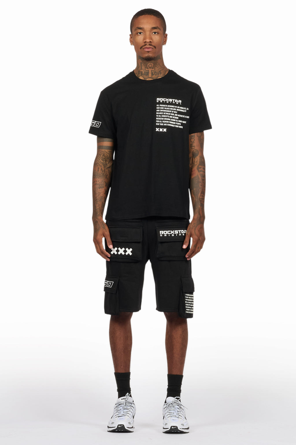 Jash Black Short Set