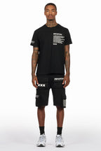 Jash Black Short Set