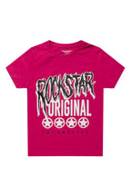 Boys Wizzurd Fuchsia/Black Graphic T-Shirt