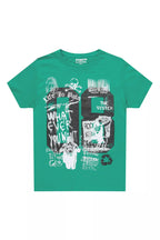 Boys Beau Green Graphic T-Shirt