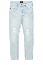 Girls Hadia Blue Ripped Skinny Jean