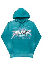 Race Teal Graphic Hoodie