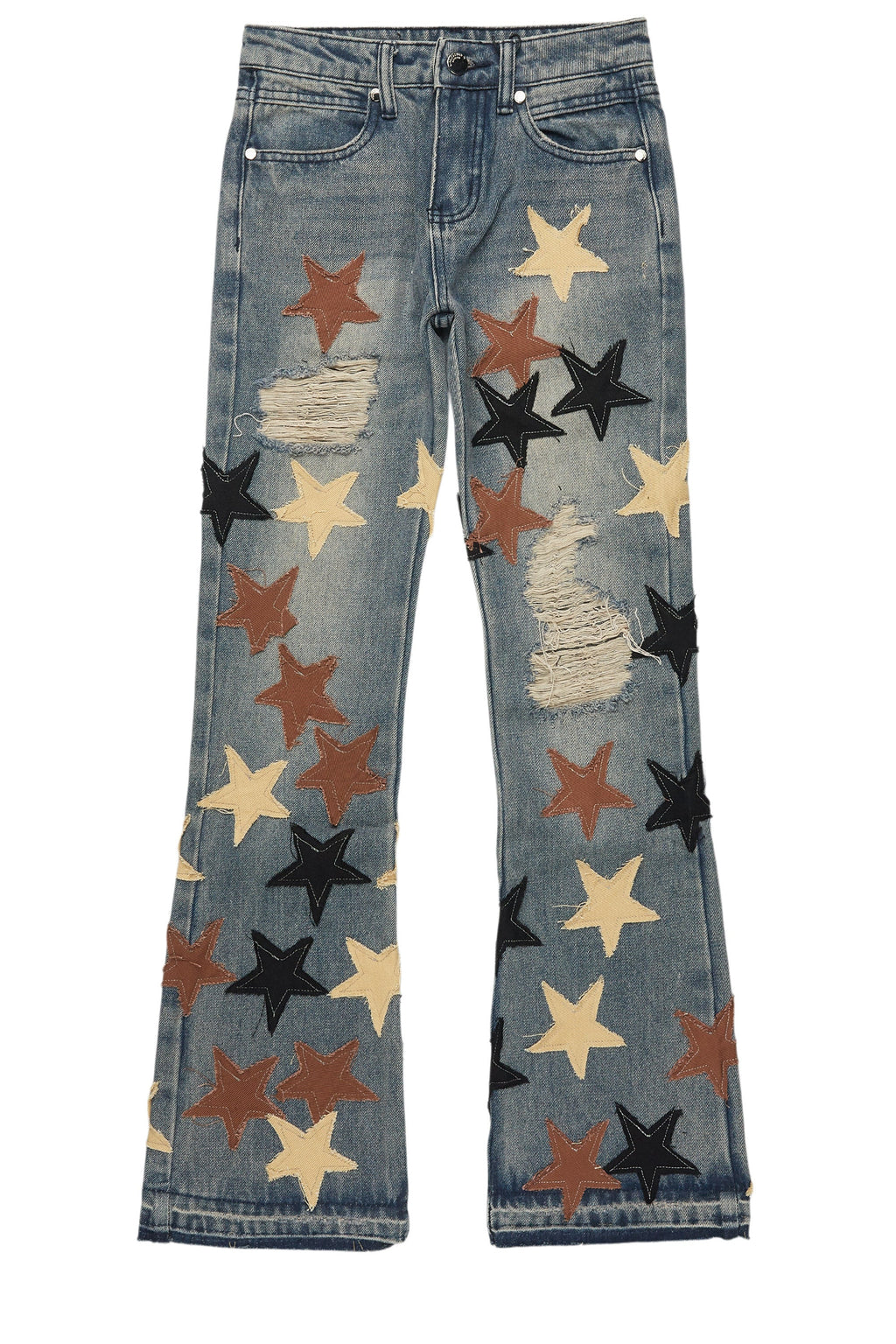 Boys StarLane Tint Stacked Flare Jean