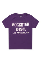 Boys Koen Purple/White Graphic T-Shirt