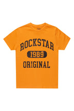 Boys Members Orange Graphic T-Shirt
