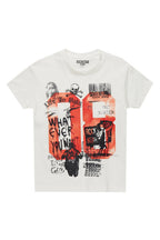 Boys Beau White Graphic T-Shirt