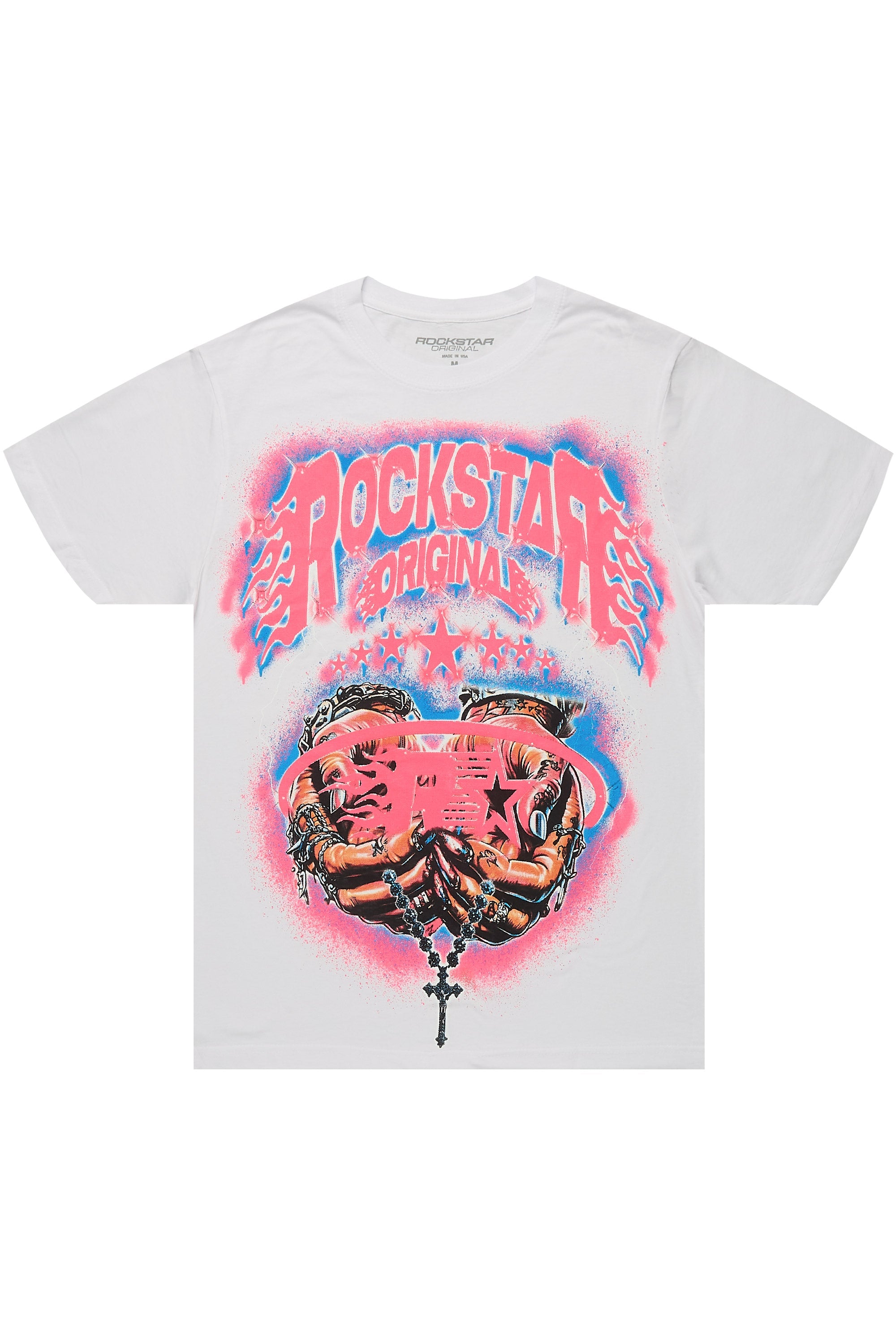 Zeniyah White Oversized T-Shirt