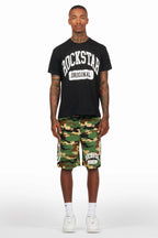 Members Black/Camo T-Shirt/Short Set