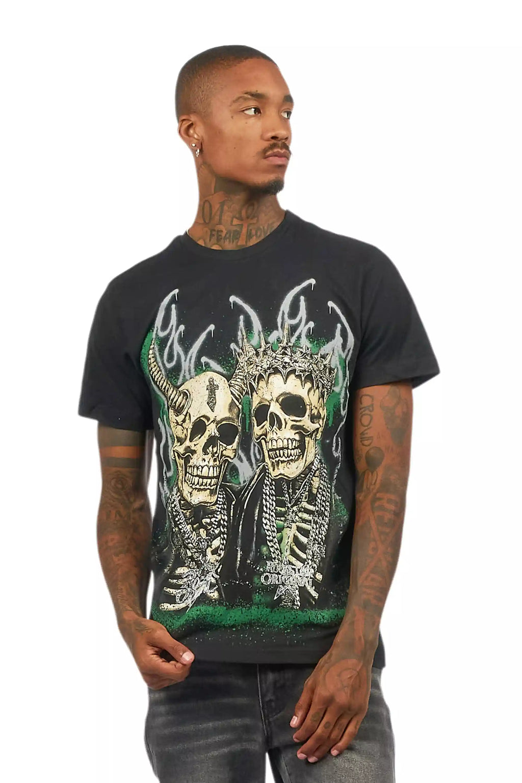 Kingston Black Graphic T-Shirt