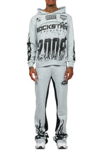Amos Heather Grey Hoodie/Baggy Track Pant Set