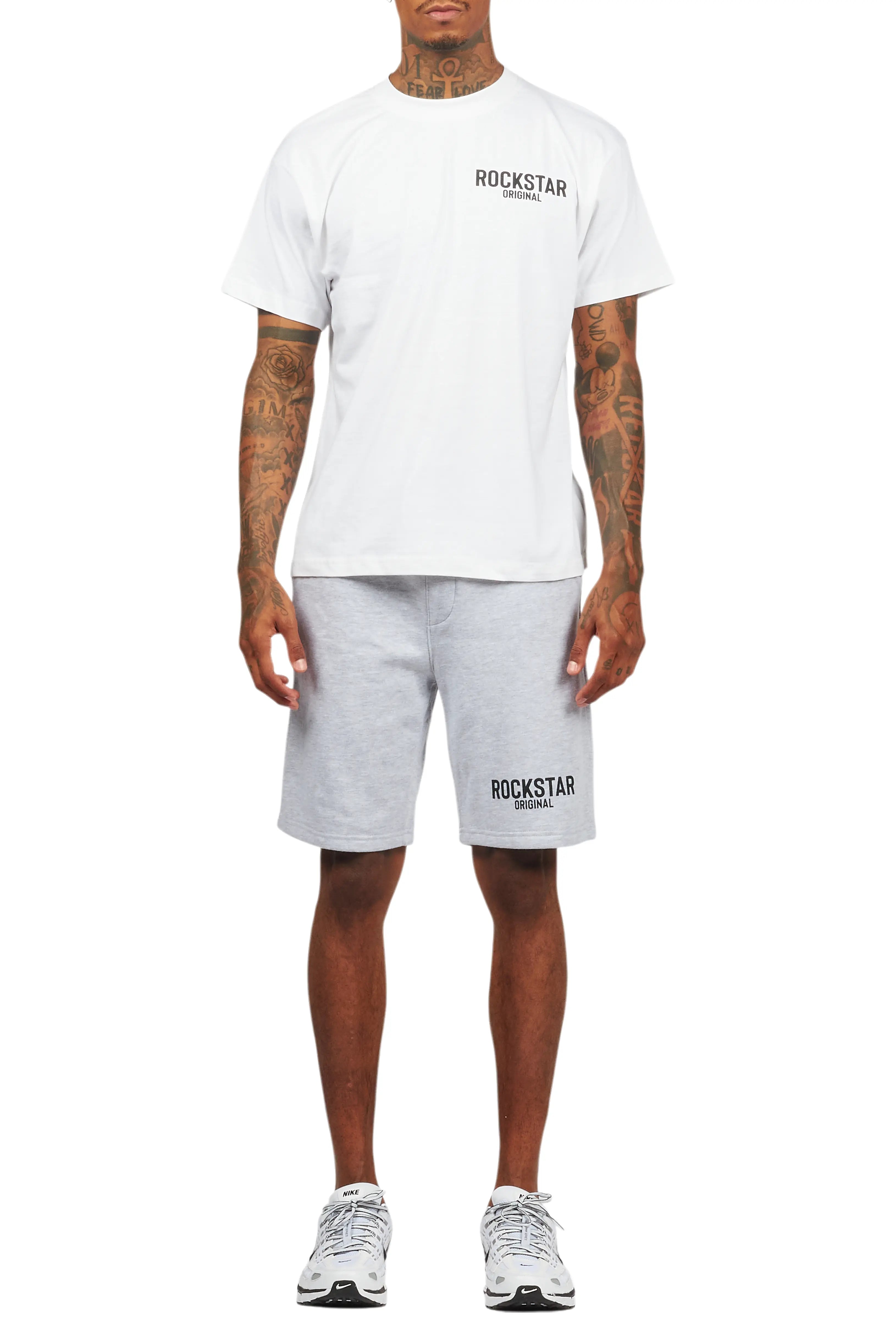 Sana Grey/Black Short Set