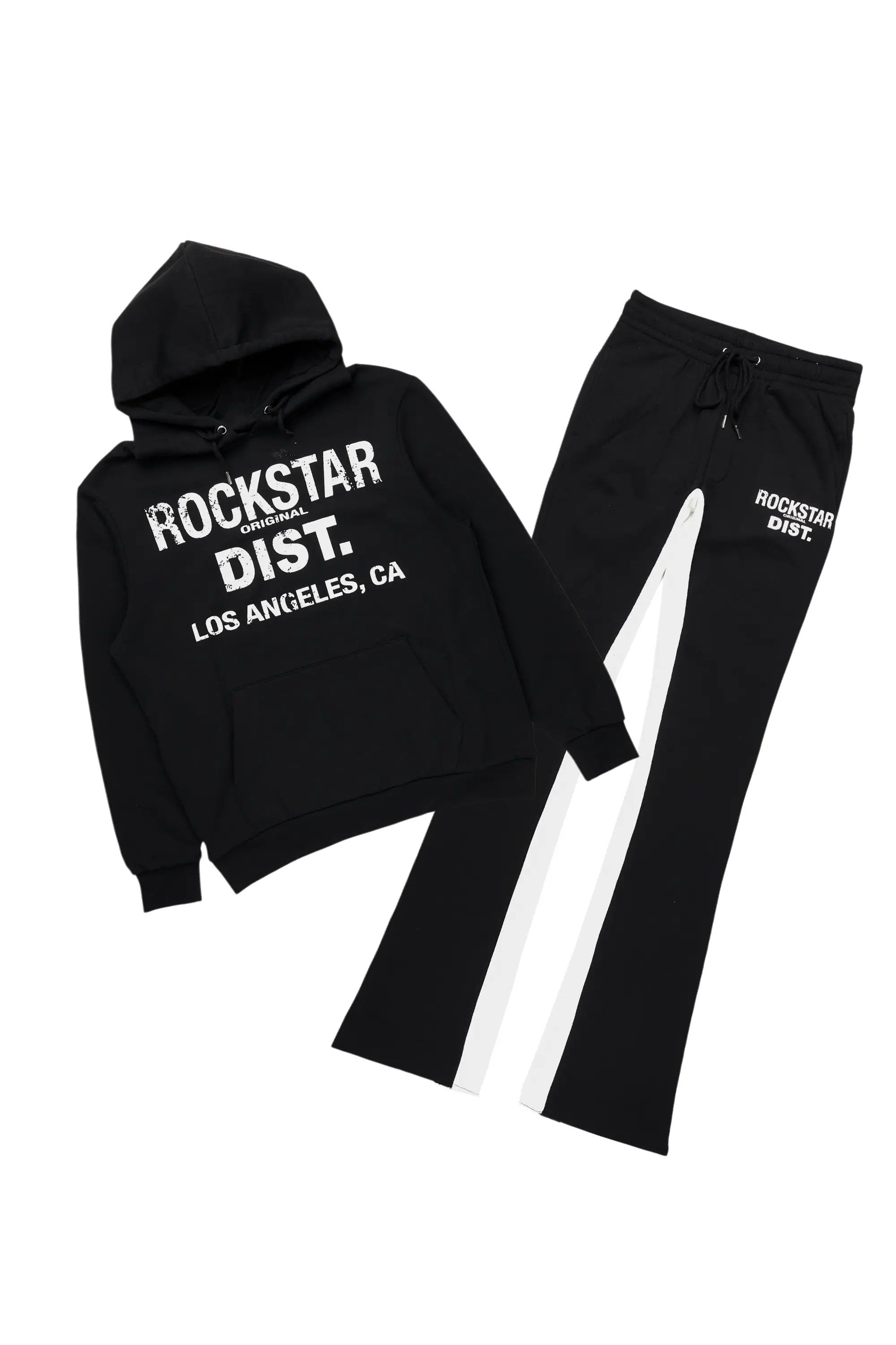 Lake Black Hoodie/Baggy Track Pant Set