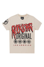 Boys Idris Beige Graphic T-Shirt