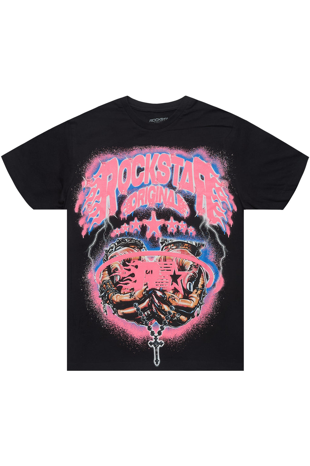 Zeniyah Black Oversized T-Shirt