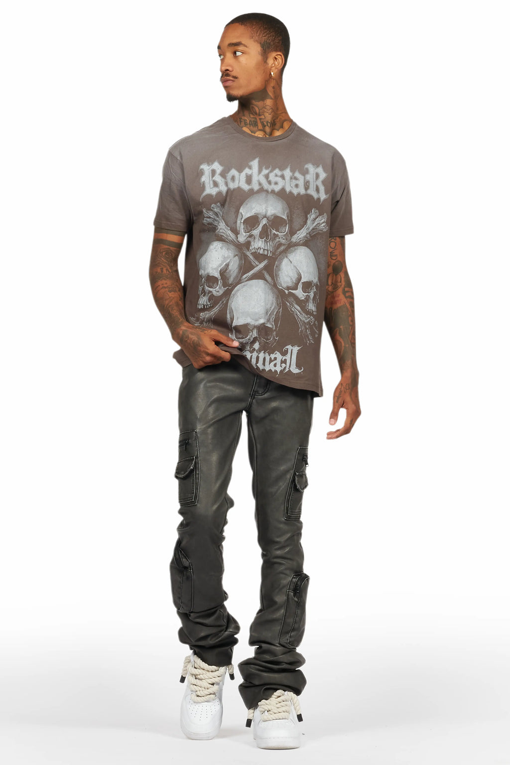 Kensen Beige Puffer Jacket