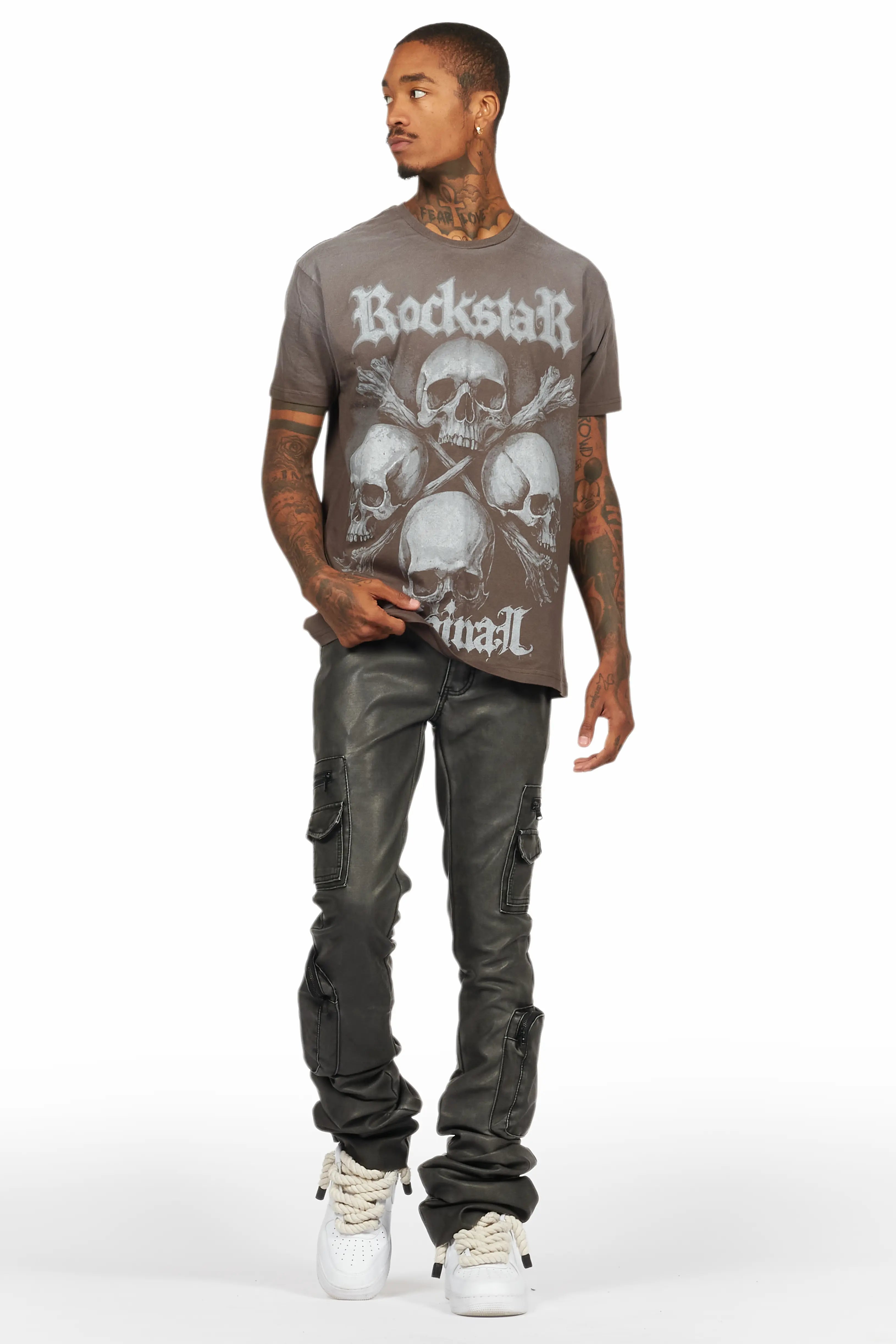 Kensen Beige Puffer Jacket