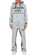 Scottie Heather Grey Hoodie/Baggy Track Pant Set