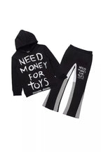 Boys M4 Toys Black/Grey Stacked Flare Track Set