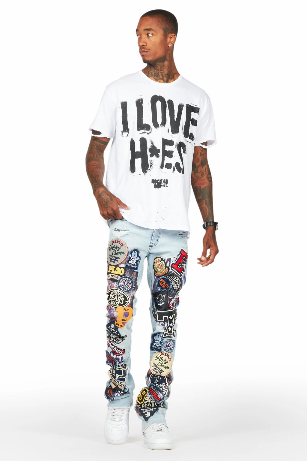 Banyan White Graphic Oversized T-Shirt