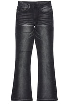 Drick Dark Grey Regular Fit Flare Jean