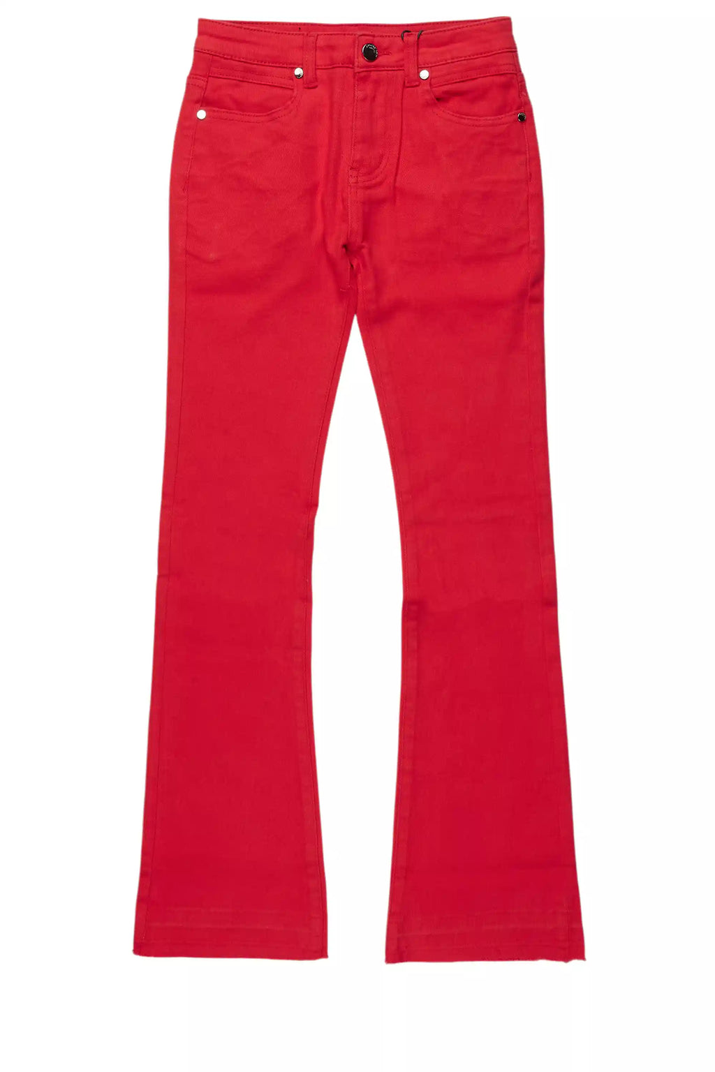Boys Dag Red Stacked Flare Jean