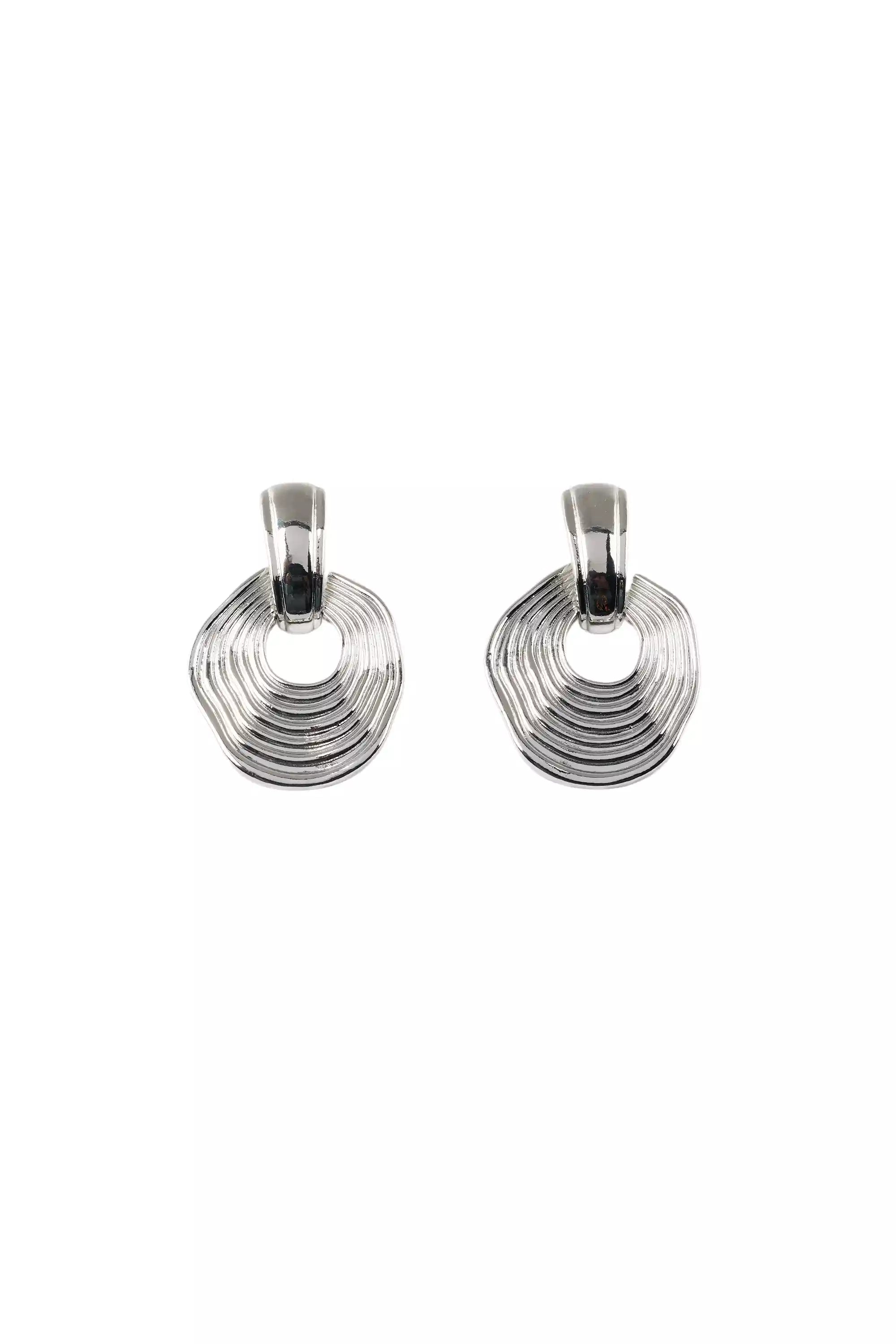 Raykisha Silver Drop Earrings