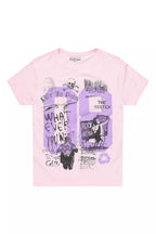 Girls Kammy Pink/Purple Graphic T-Shirt
