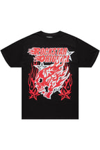 Brenna Black Oversized T-Shirt