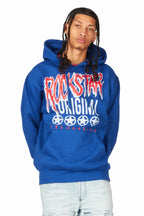 Wizzurd Royal/White Graphic Hoodie