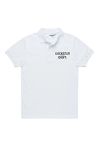 Boys Art Dist White Polo