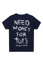 Boys M4Toys Navy/White Graphic T-Shirt