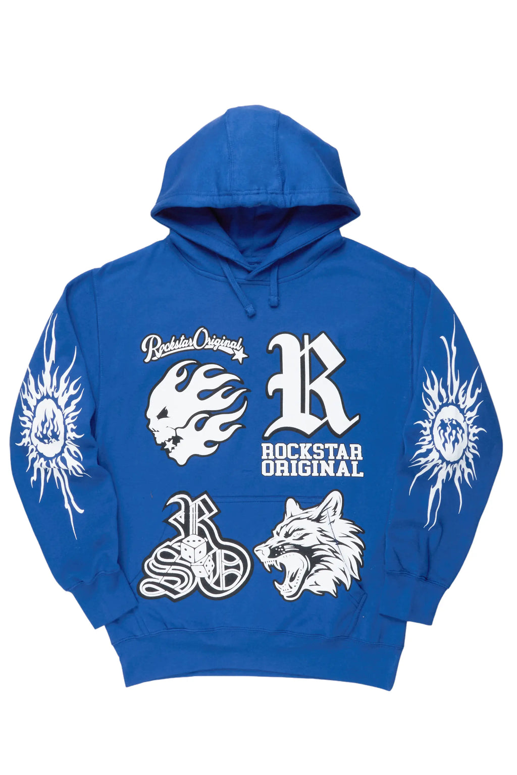Fagan Royal Blue Graphic Hoodie