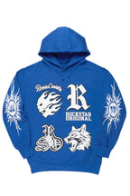 Fagan Royal Blue Graphic Hoodie