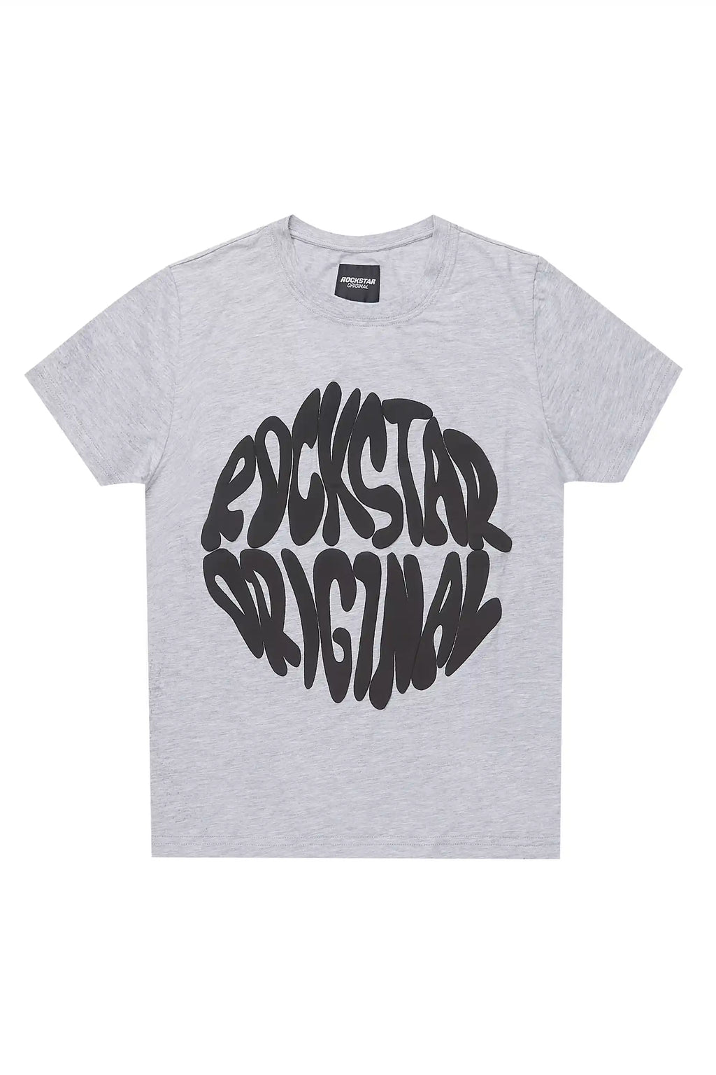Boys Thierry Grey/Black Graphic T-Shirt