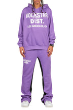 Lake Purple Hoodie/Baggy Track Pant Set